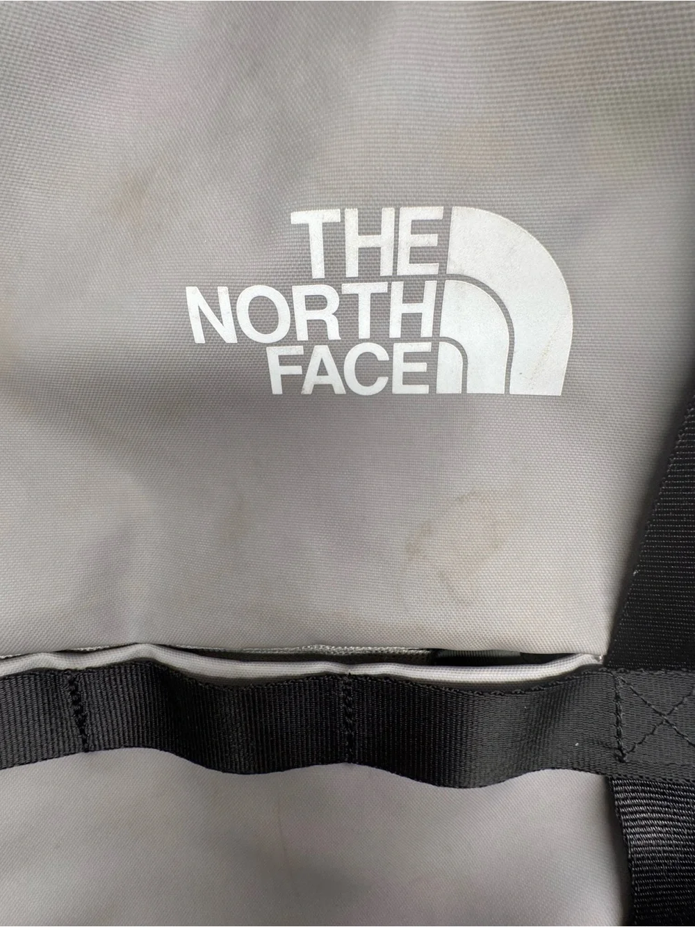 The North Face Commuter Pack Multi-Strap Backpack Grey Black Laptop Bag